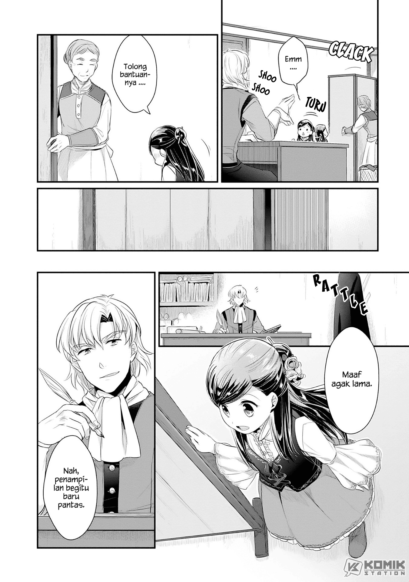 Honzuki no Gekokujou: Part 2 Chapter 04 Bahasa Indonesia